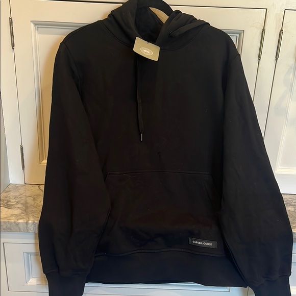 Canada Goose Black Hoodie for Men - Picture 1 of 6